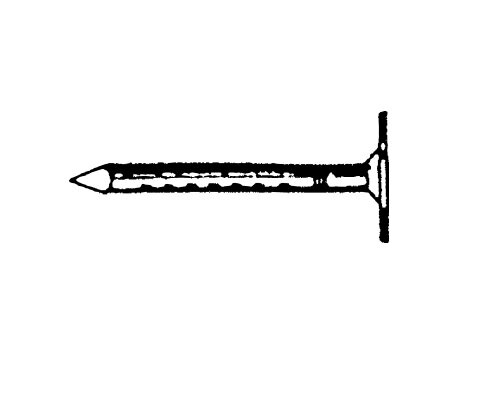 Asfaltnagels 3.0x20mm p/kg