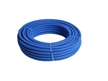 Henco slang 20x2mm blauwe mantel p/50mtr.