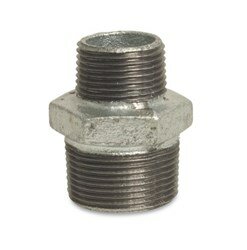 Verloopnippel 3/4&#039;&#039;x1/2&#039;&#039; bu.dr. gegalv.