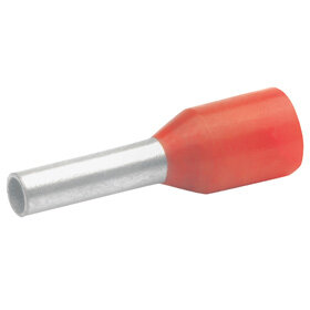 Adereindhuls 10mm2 rood p/100st