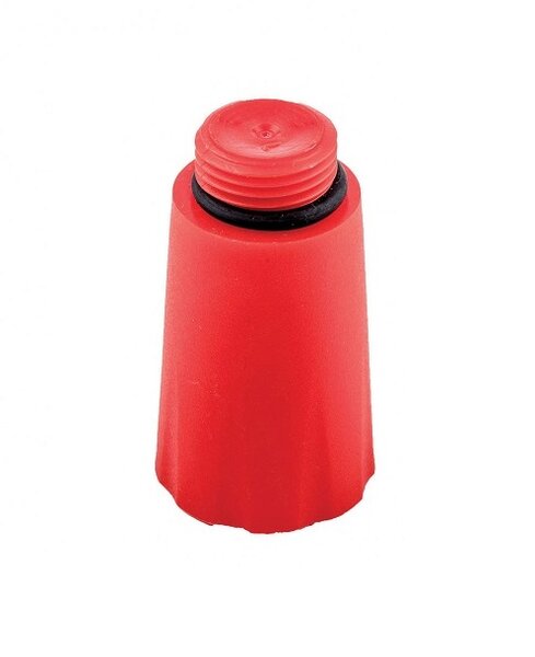 Kunststof plug 1/2&quot; rood