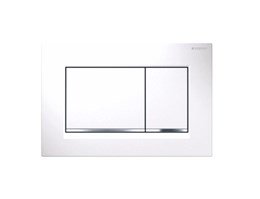 Geberit bediening sigma 30 wit/chroom