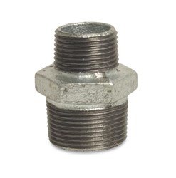 Verloopnippel 3/4&#039;&#039;x3/8&#039;&#039; bu.dr. gegalv.