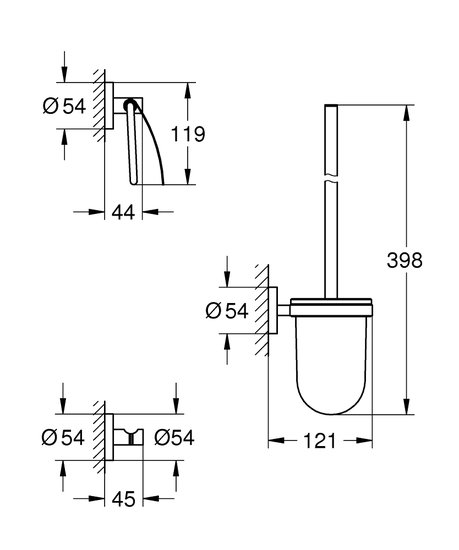 Grohe accessoireset essentials