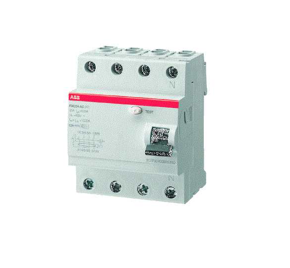 ABB aardlek 4-polig 40amp. 30mA