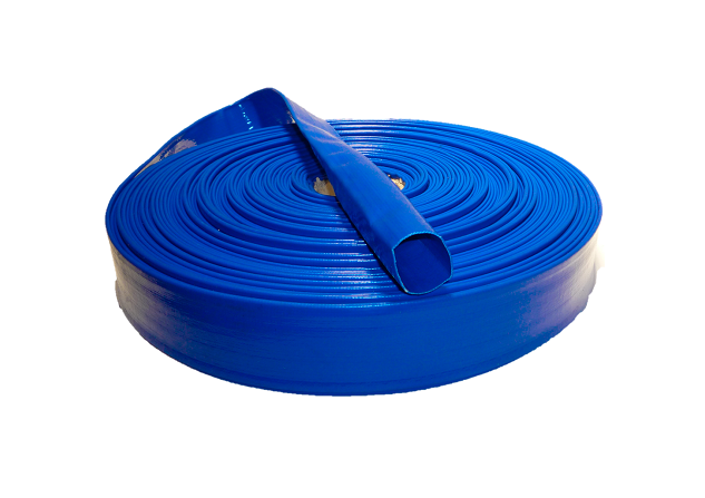 Blueflat pvc slang 32mm p/50mtr.