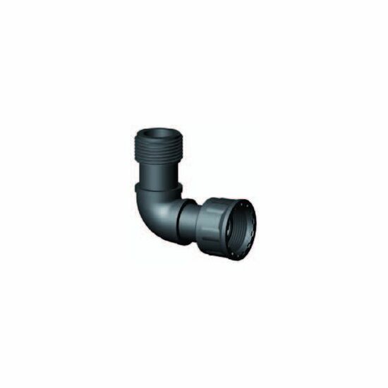 Manifold bocht 90&deg; 1&quot; bi.dr. x 1&quot; bu.dr.