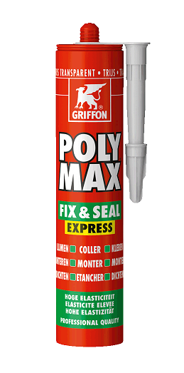 Griffon polymax fix &amp; seal express zwart
