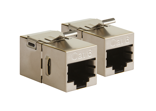 Hirschmann data koppelstuk RJ45 p/2st.