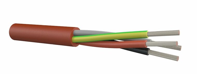 Hitte bestendige kabel 2x1mm2 p/mtr.