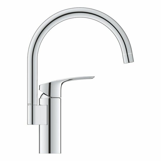 Grohe Eurosmart keukenmengkraan hoge uitloop